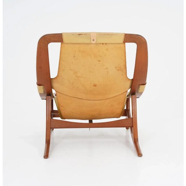 Scandinavian Holmenkollen Lounge Chair by Arne Tidemand Ruud For Sale - Image 4 of 13