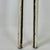 Wood Pair of Slender Antique Architectural Salvage Cylindrical Fluted & White Painted Wood Columns For Sale - Image 7 of 8