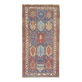 Early 20th Century Tribal Persian Bakhtiari Rug For Sale