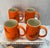 Vintage 1960's Mid Century Modern Cottage Core Butterfly Coffee Mugs & Creamer Sugar Bowl Set - Set of 6 For Sale In Los Angeles - Image 6 of 14