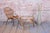 Mid-Century Modern Armchairs in Rattan by Alan Fuchs, 1940s, Set of 3 For Sale - Image 13 of 14