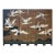 Decorative Japanese Six-Panel Double-Sided Lacquer Folding Screen With Hand-Painted Cranes For Sale