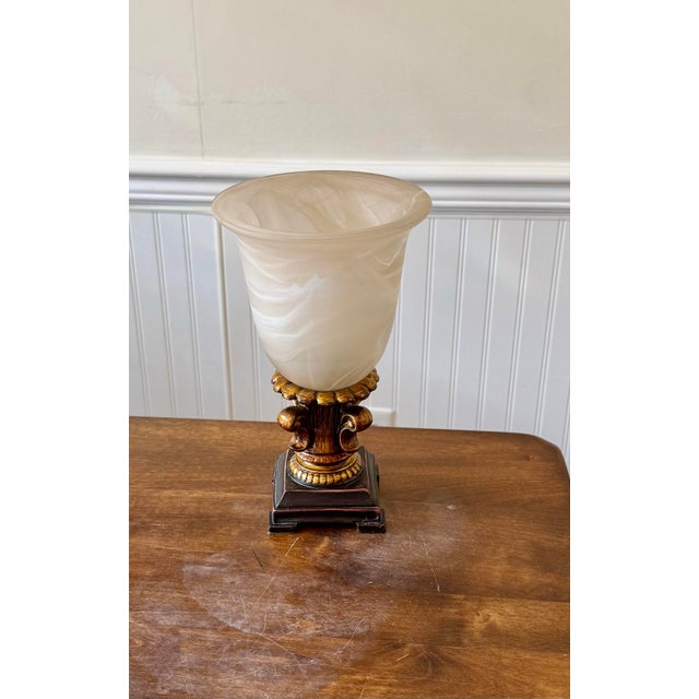 Victorian Late 20th Century Torchiere Table Lamp For Sale - Image 3 of 12