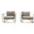 Set of Two Milo Baughman for Restoration Hardware Chairs For Sale