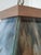 Mid-Century Modern Vintage Mid-Century Modern Arts & Crafts Style Slag & Walnut Hanging Lamp For Sale - Image 3 of 8