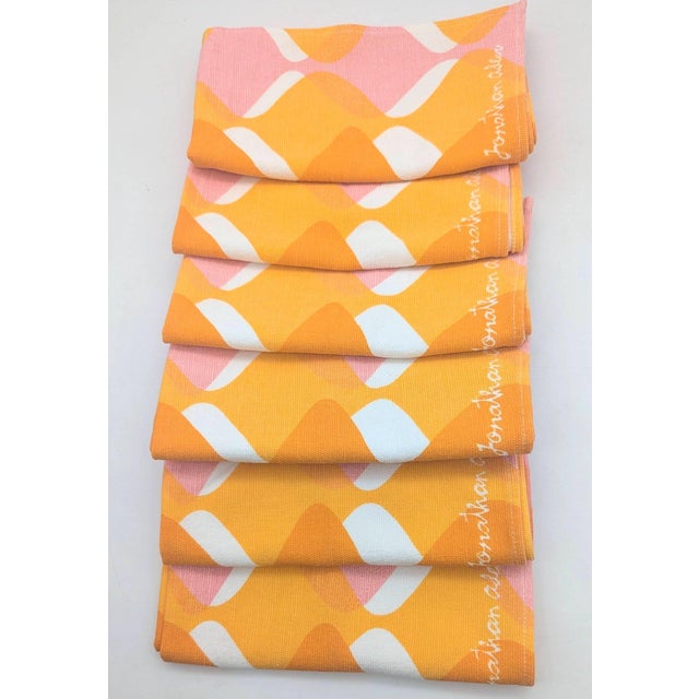 Early 21st Century Jonathan Adler Cotton Dinner Napkins, Set of 6 For Sale - Image 5 of 9