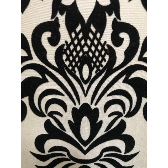 Damask Linen Black Velvet Type Lamp Shade Chairish