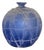 Blue Murano Glass Vase from Seguso, 1970s For Sale