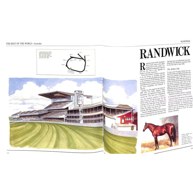 "The World Atlas of Horse Racing" 1989 Bedford, Julian For Sale - Image 10 of 12