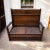 Wood Antique Victorian Eastlake High Back Box Settle Bench With Storage For Sale - Image 7 of 17