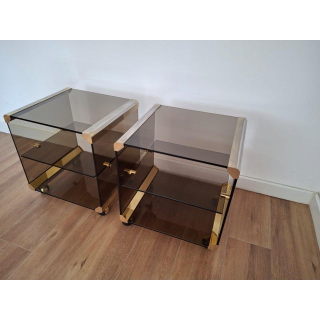 Italian Coffee Tables, 1970s, Set of 2 For Sale - Image 4 of 18