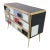 Commode with 3 Glass Drawers, 1990s For Sale - Image 3 of 8