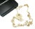 Contemporary Chanel Rare Gold Lace Flower Pearl Long Necklace For Sale - Image 3 of 5