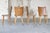Vintage Brutalist Wooden Chairs, 1960, Set of 4 For Sale - Image 15 of 15