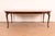 Queen Anne Thomasville Queen Anne Mahogany Extension Dining Table, Newly Refinished For Sale - Image 3 of 16