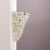 Italian Rostrated Murano Crystal Wall Light, 1970s For Sale - Image 4 of 9