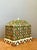This vintage inlay stone box brings global, handcrafted character to any interior with its intricate mosaic of multi-...
