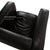 LC 2 3-Seater Sofa and Armchairs in Black Leather by Le Corbusier for Cassina, Set of 3 For Sale - Image 10 of 18