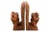 1970s Hand Carved Bookends - a Pair For Sale - Image 9 of 9