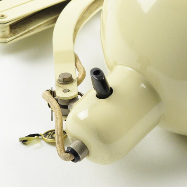 Christian Dell for Kaiser Idell Scissor Metal Wall Lamp Sconce For Sale - Image 9 of 10