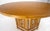 Very Fine 48" Round Top Bamboo Base Mid Century Modern Dining Center Table MINT! For Sale - Image 9 of 10