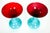 Mid-Century Modern Mid Century Modern Art Deco Murano Glass Vases - a Pair For Sale - Image 3 of 5