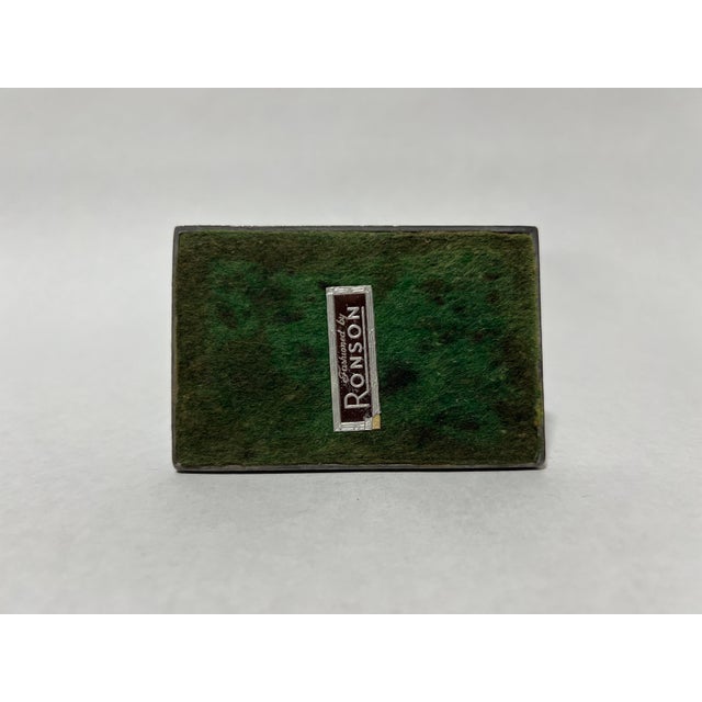 Ronson 1935 Striker Lighter by Ronson Art Metal Works For Sale In Denver - Image 6 of 8