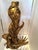 1960s Mid Century Regency Arp Pixie Gold Nymph Statue For Sale - Image 5 of 8