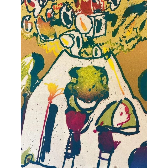 1970s Pierre Alechinsky, Vulcanology, Plate 6, 1971, Lithograph For Sale - Image 5 of 8