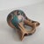1970s 1970s Native American Art Pottery Double Spout Wedding Vase by R Galvan For Sale - Image 5 of 7