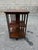 Early 20th Century Pair of Edwardian Style Revolving Mahogany Inlaid Bookcase Side Tables For Sale - Image 14 of 16