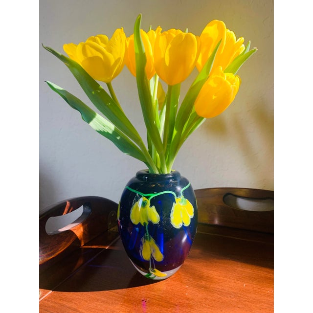 Murano Glass Vase For Sale - Image 10 of 10