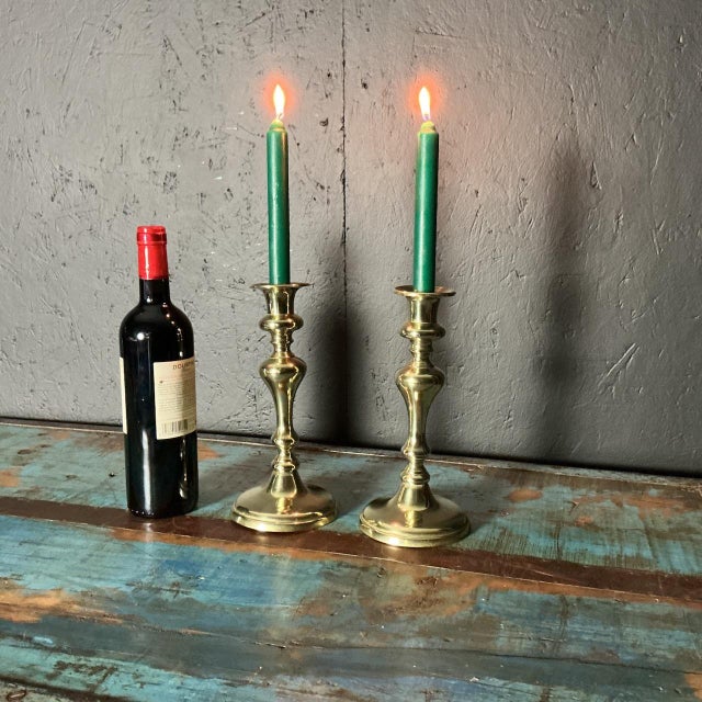 Antique Candlesticks, 1820, Set of 2, in Good conditions. Designed before 1890