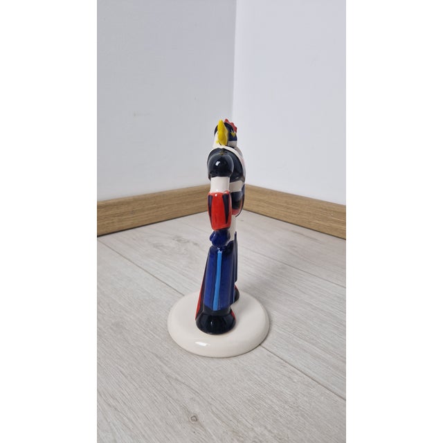 Ceramic Hand-Painted Ceramic Ornament Sculpture from Artigianato Italiano For Sale - Image 7 of 11