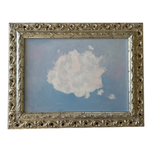 Silly Cloud Oil Painting
