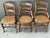 Vintage Collection of Cane Seat Chairs - Set of 3 For Sale In West Palm - Image 6 of 12