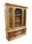Mediterranean Bassett Furniture Centuria Collection Solid Pecan Mediterranean Style 57" Buffet W. China Cabinet 427-35-322 / 427-35-350 For Sale - Image 3 of 15