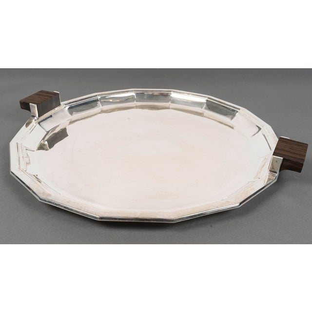 1920s Tray by Jean E . Puiforcat, 1927 For Sale - Image 5 of 8