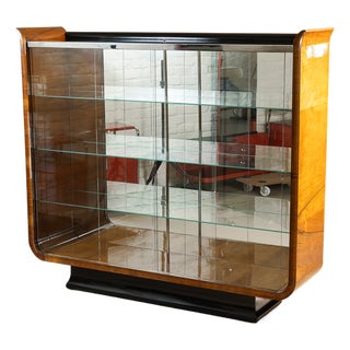 Tulip Display Cabinet byo Jindrich Halabala for Up Závody, 1930s For Sale