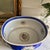 Late 20th Century Sèvres-Style Cobalt Blue & Gold Gilt Porcelain Footbath Centerpiece For Sale - Image 15 of 18