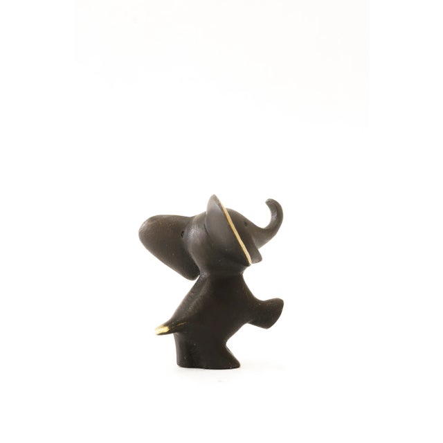 Mid-Century Modern Small Elephant by Walter Bosse, 1950s For Sale - Image 3 of 8