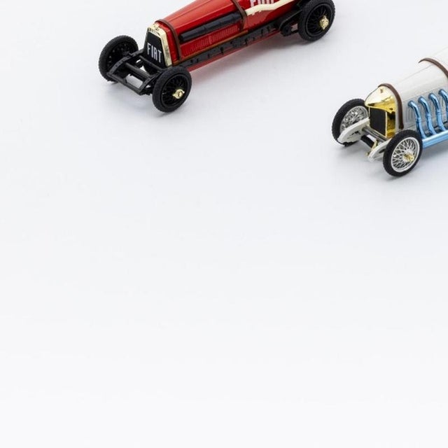 Vintage European Miniature Cars, Set of 4 For Sale - Image 3 of 6