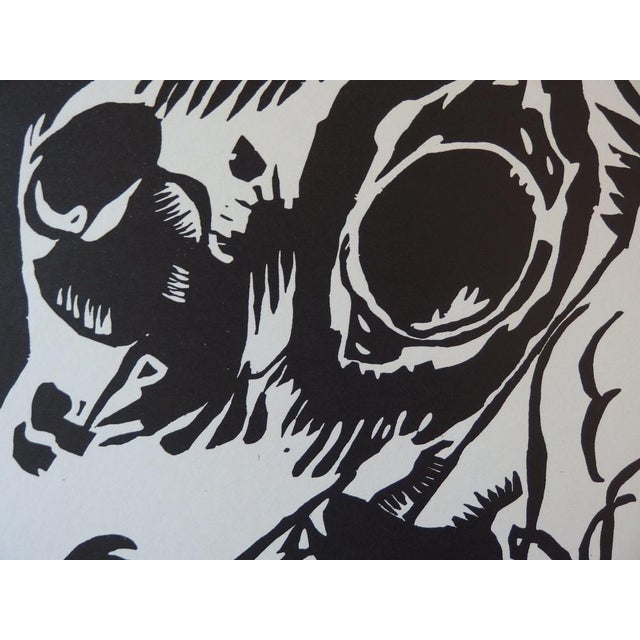 Modern Vassily Kandinsky, Garden of Love, Etching For Sale - Image 3 of 5