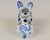Blue Desvres Fourmaintraux French Faience Pique Fleurs Bud Vase For Sale - Image 8 of 10