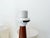 Blue Scandinavian Teak and Mosaic Table Lamps, Denmark, 1960, Set of 2 For Sale - Image 8 of 10