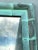 Vintage Patinated Copper Shingle Floor Mirror For Sale - Image 9 of 12