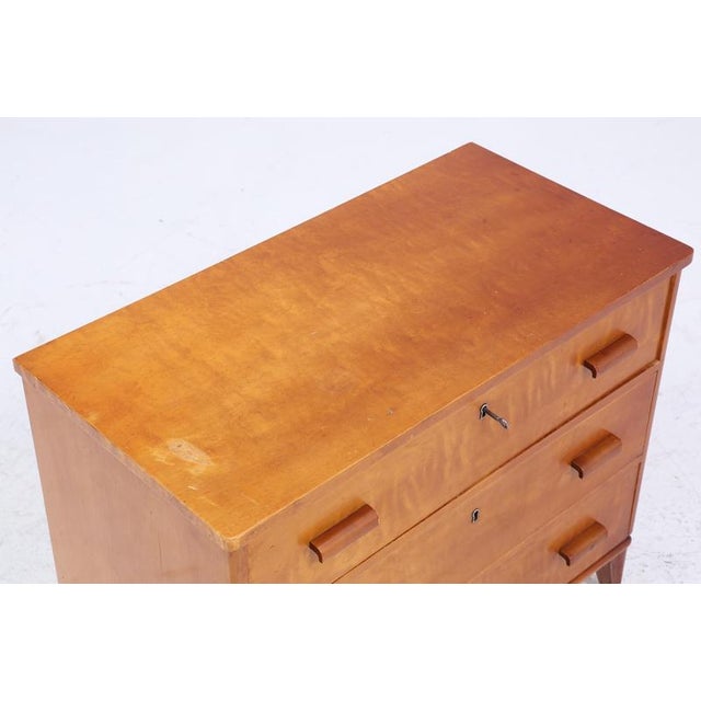 Vintage Chest of Drawers in Wood, 1960s For Sale - Image 6 of 11