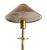 1970s Vintage Maison Jansen Style Mid-Century Modern Patinated Brass Steel Floor Lamp For Sale - Image 5 of 15