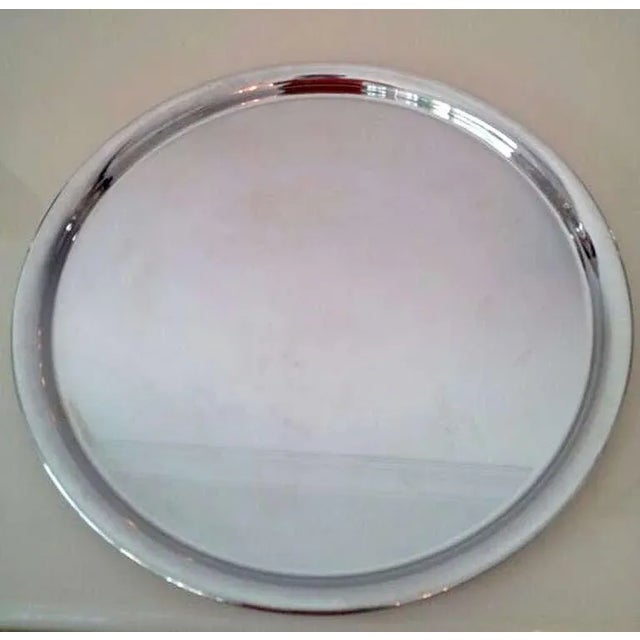 Silver Coffee Service With Tray Tommi Parzinger Dorlyn Silversmith For Sale - Image 8 of 11