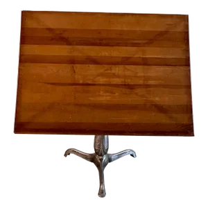 Mid 20th Century Drafting Table With Chrome Base